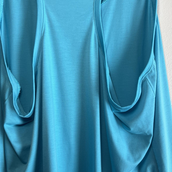 Tek Gear Essential Gear Womens Tank Top Blue Teal Racerback Breathable Size XL - Picture 7 of 9